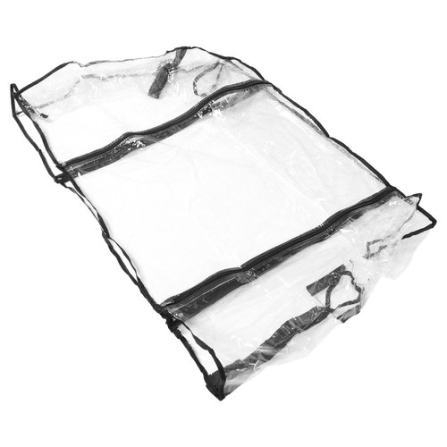 Double stroller rain cover - double,