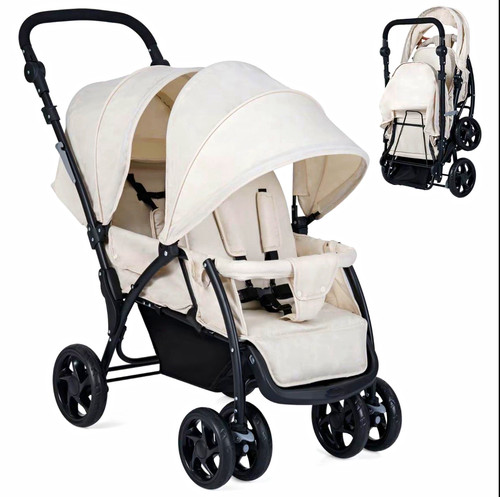 Double baby stroller twin - baby,