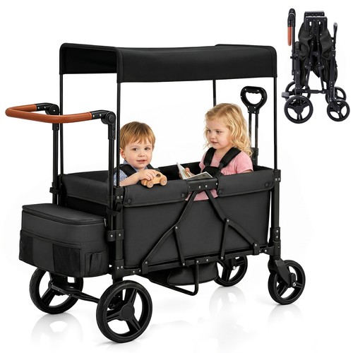 Folding stroller wagon - folding, for