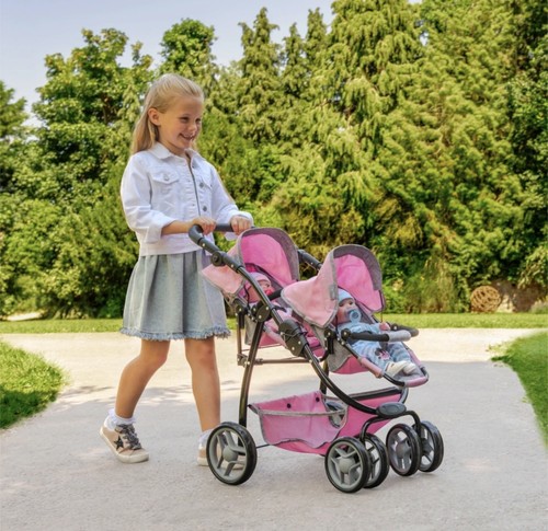 Silver cross pink toy double - silver,