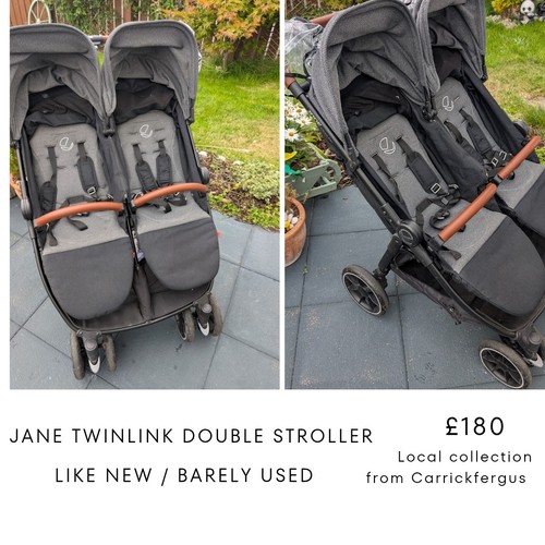 Jane twinlink double - double, stroller