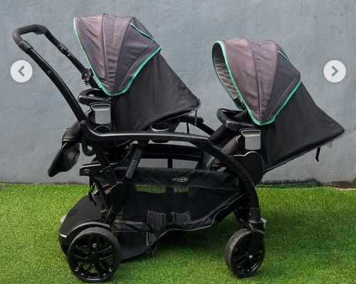 Double kids stroller graco - double,