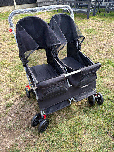 Pet stroller double seat - double,