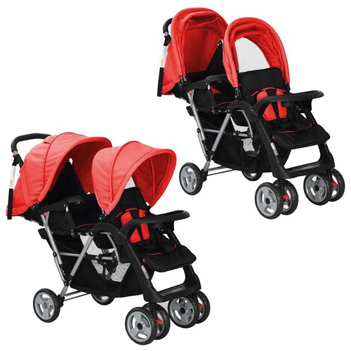 Double tandem stroller twin - tandem,